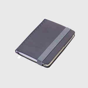 Notebook with Pen A6 Black/Gold